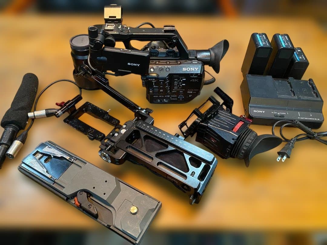 SONY PXW-FS5Ⅱ ショルダーリグセット、ドキュメンタリー撮影用 - メルカリ