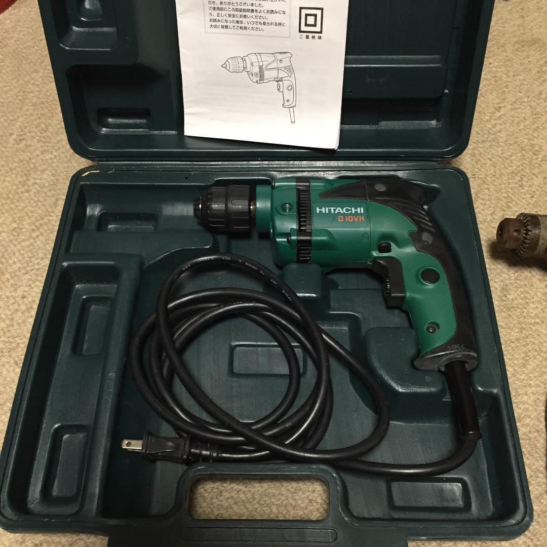 日立深切り丸ノコと美品 日立 100v ドリル キーレスチャック - メルカリ