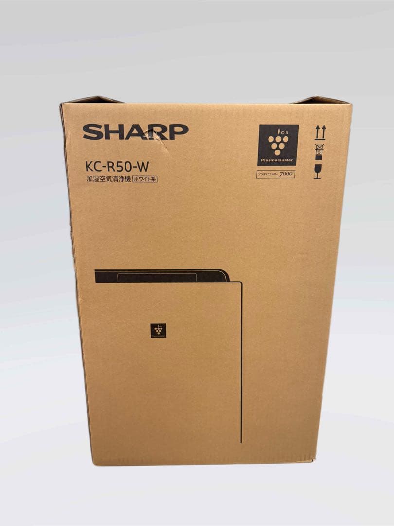 【新品未使用】SHARP 加湿空気清浄機 KC-R50-W Amazon | シャープ 加湿 空気清浄機 KC-R50-W プラズマクラスター 7000