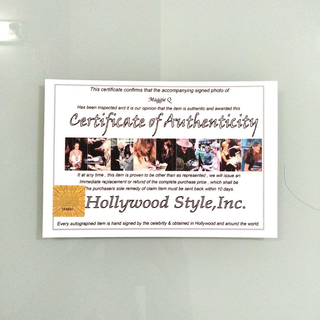 マギー・Q直筆サイン入り超 特大写真…Maggie Q…サバイバー… - メルカリ