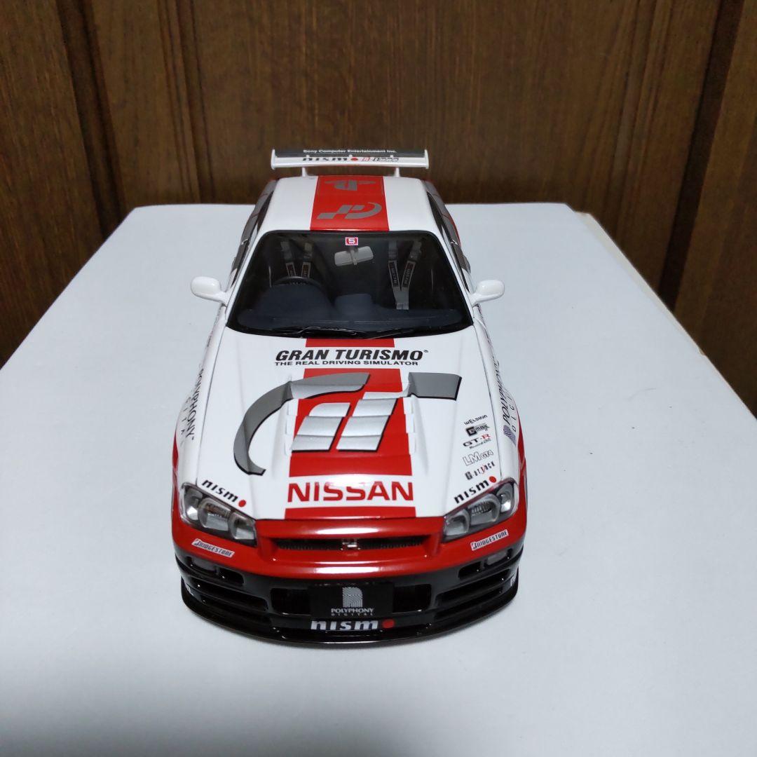 日産 スカイライン GT-R R34 グランツーリスモ 1/18 オートアート