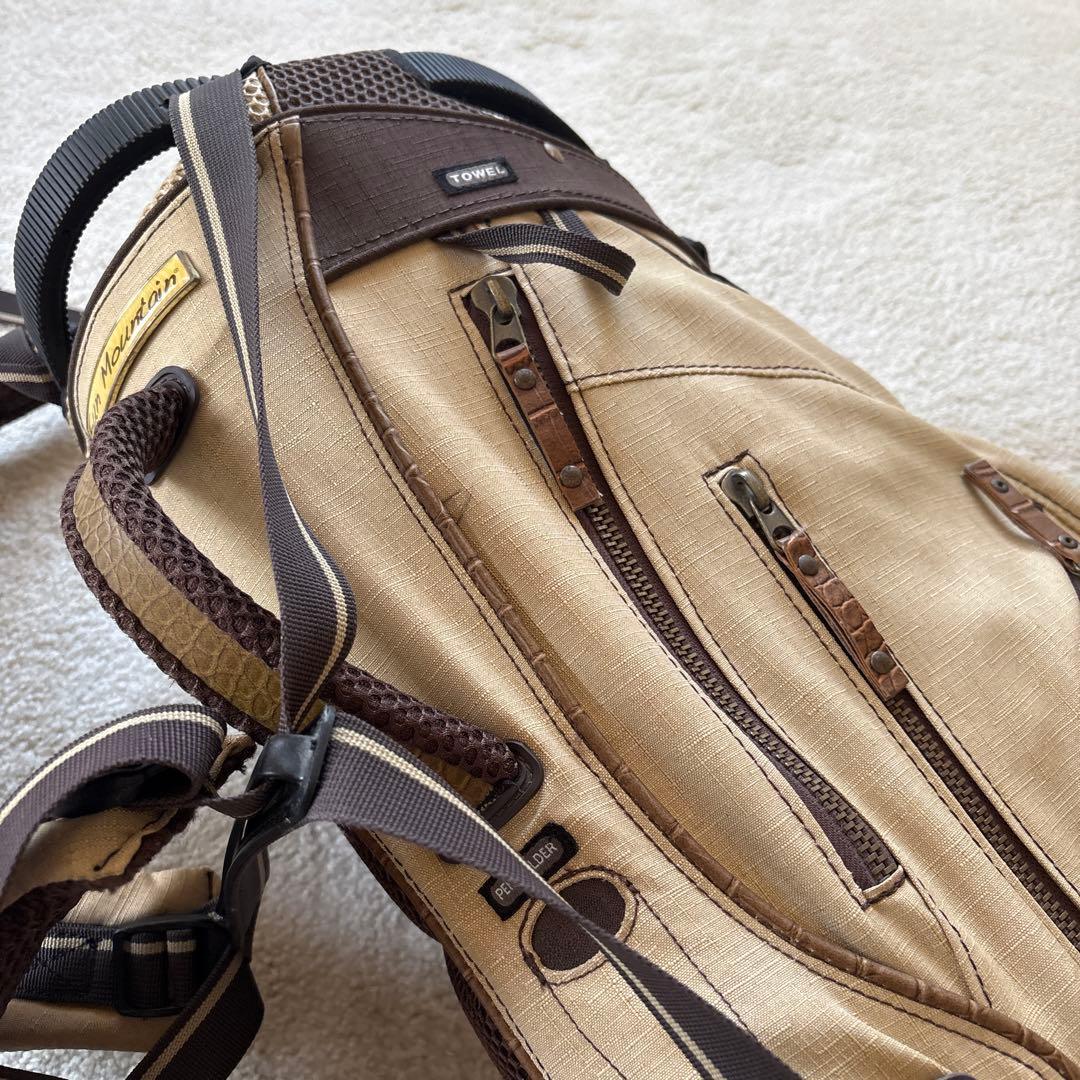 サンマウンテン SLX キャディバッグ スタンドバッグ ベージュ