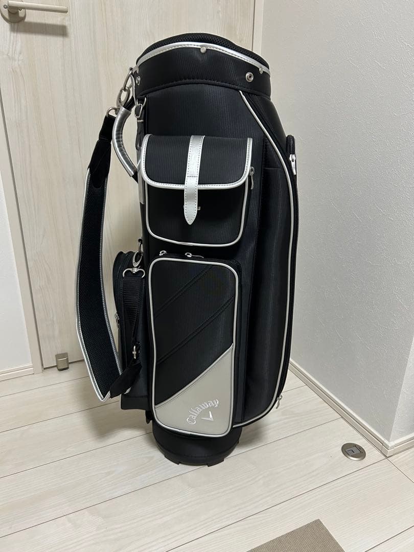 Callaway キャディバッグ ブラック シルバー Amazon | キャロウェイ(Callaway) キャディバッグ CRT EXIA BLK/SLV 24