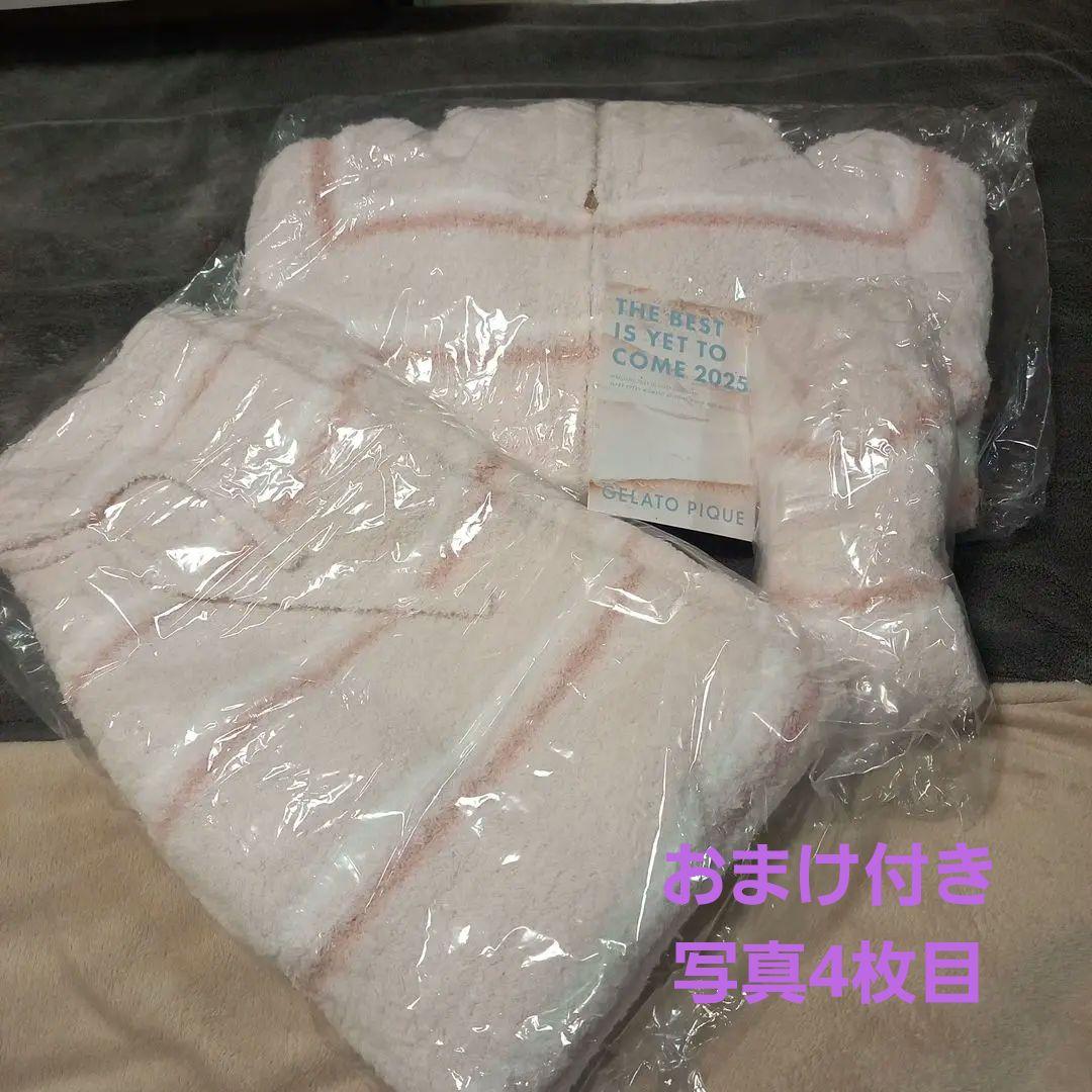 【新品】ジェラートピケ　パーカー、靴下、ズボン　ピンク　もこもこ　おまけ付き ジェラートピケ gelato pique 【SESAME STREET】エルモ ソックス （PNK