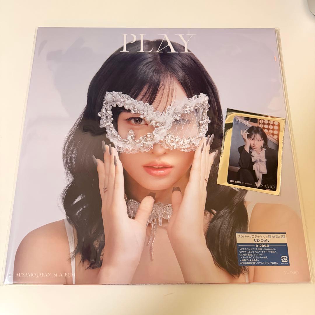 MISAMO 1st Album PLAY MOMO盤 タワレコ特典付き - メルカリ