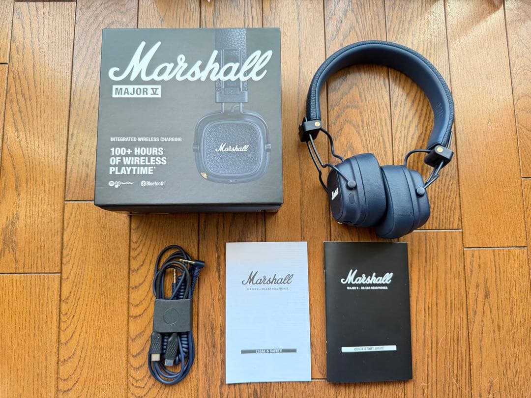 【ネイビー】Marshall MajorⅤ ヘッドホン　新品未使用 Marshall（マーシャル） Marshall Major V Midnight Blue (Major5