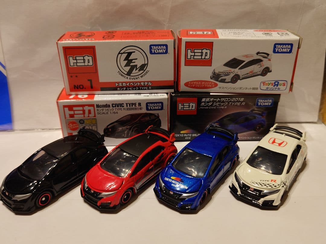 トミカ シビック タイプR FK2 限定物セット - メルカリ