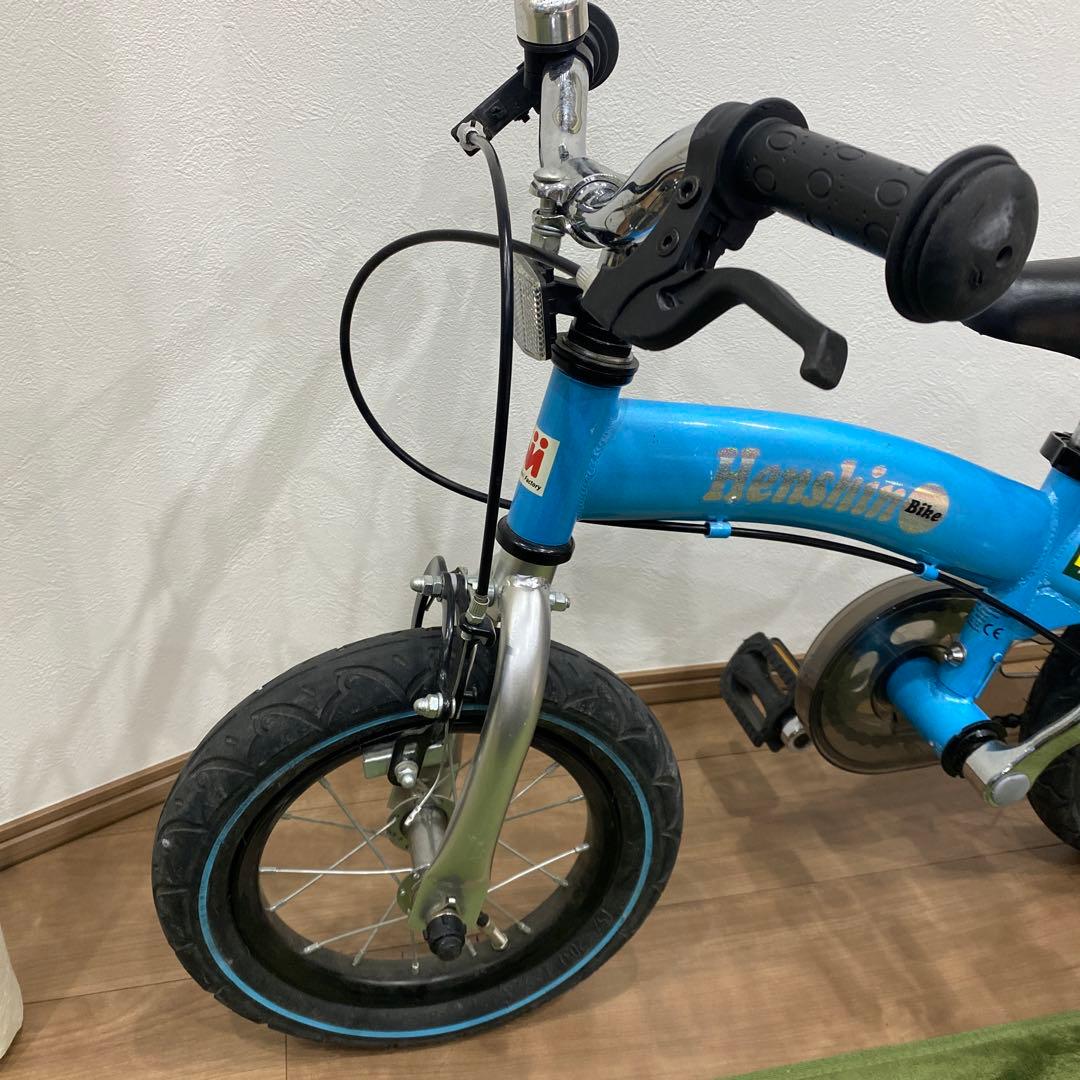 へんしんバイク 12インチ スポーツデポ限定色 水色 - メルカリ