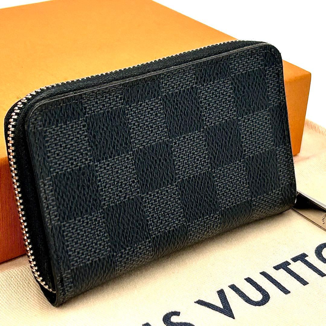 ルイヴィトン　ダミエグラフィット　ジッピーパース　メンズ　小銭入れ　カード LOUIS VUITTON（ルイ・ヴィトン） ダミエ グラフィット ジッピーコイン