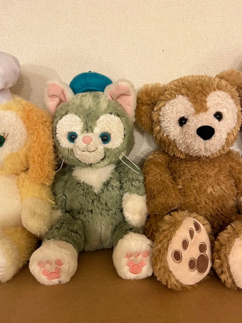 ディズニーシー　ぬいぐるみ　ダッフィー リーナベル　オルメル　7体　セット売り