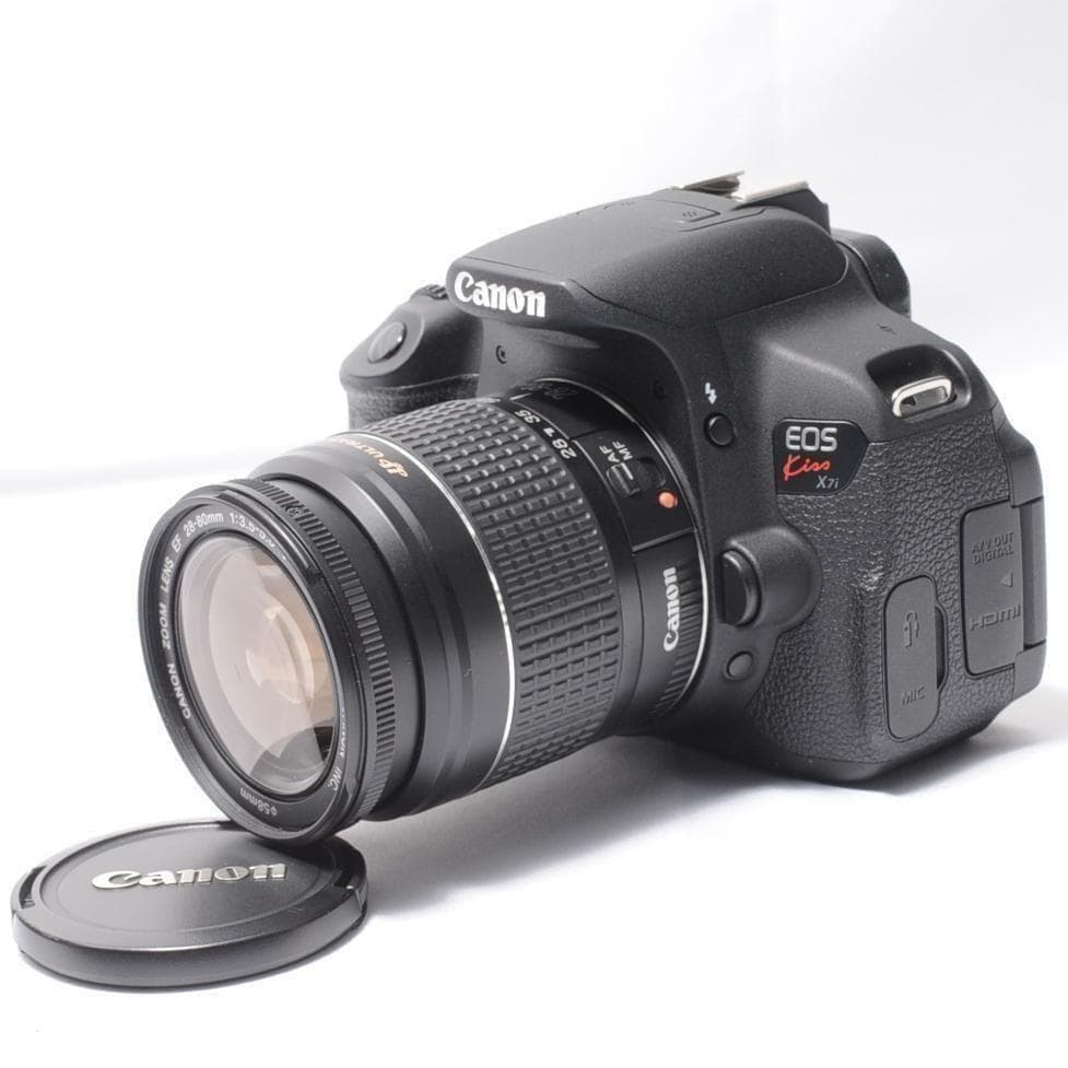 ✨Canon Kiss X7i✨ショット数少❣️スマホ転送❣️自撮り❣️高機