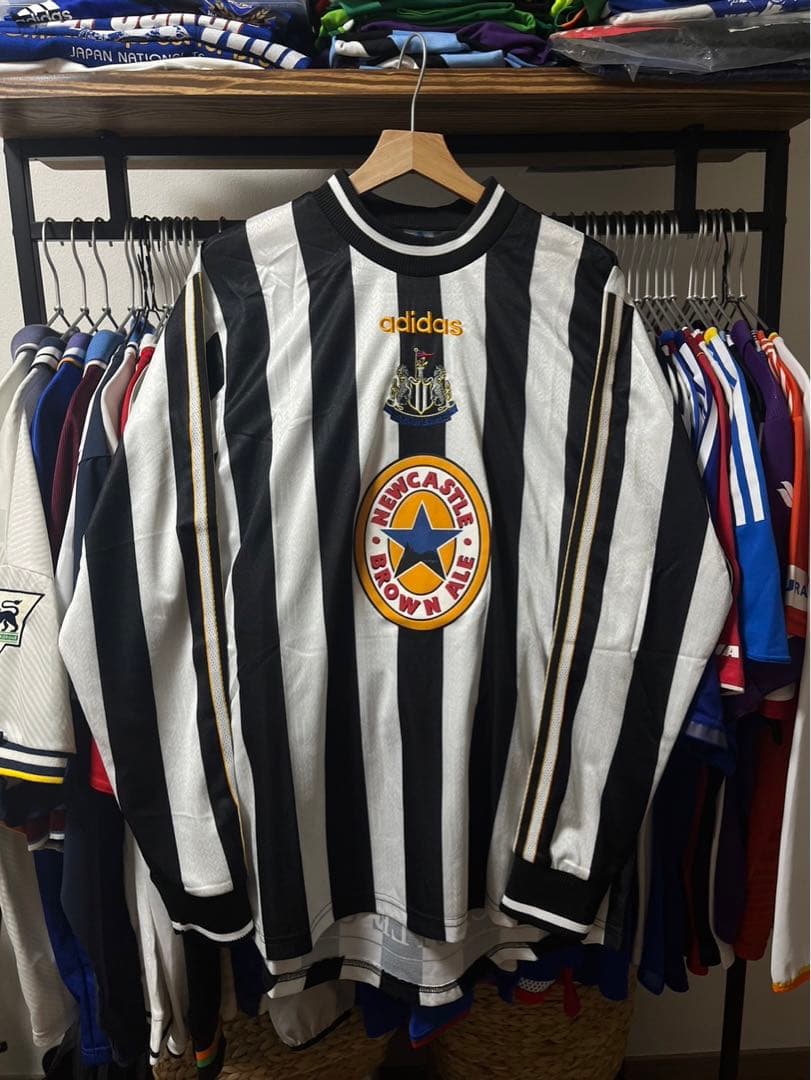 ニューカッスル 90's(97-99) ユニフォーム/長袖/adidas - メルカリ