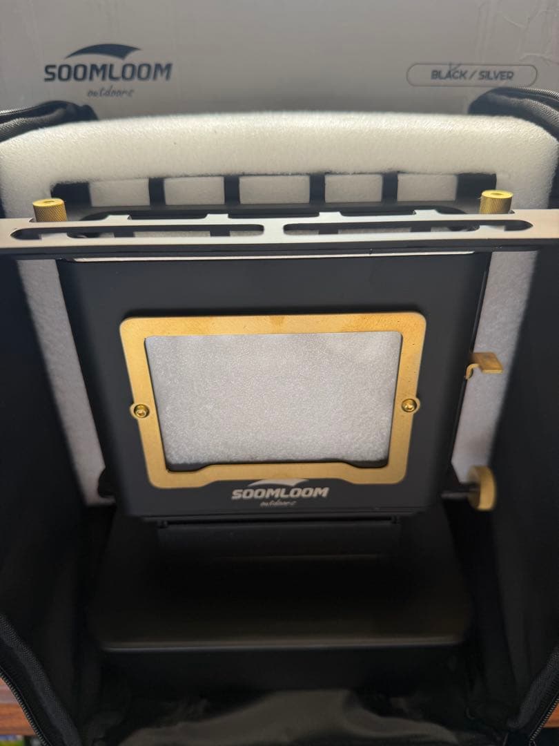 SOOMLOOM アイロンストーブ Black 未使用品 新品・未使用】 Soomloom アイロンストーブ ブラック - メルカリ