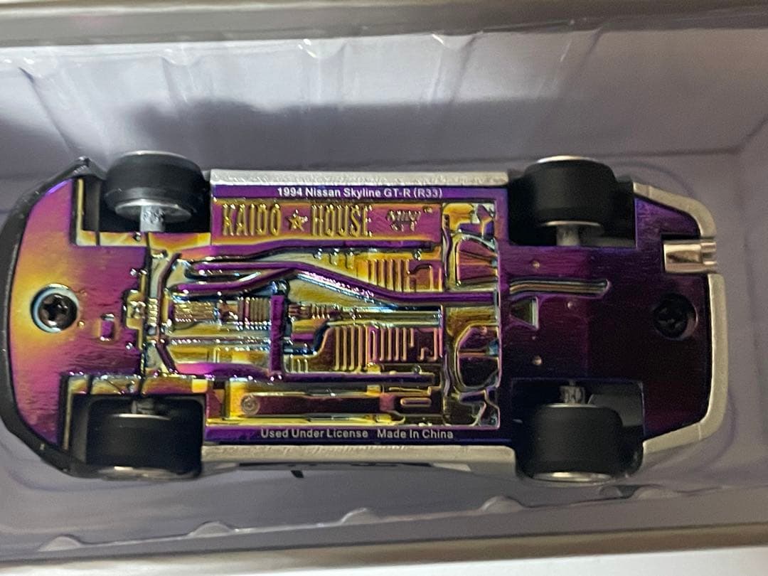 MINI GT x 街道はうす 日産 スカイライン GT-R R33 DAI33 - メルカリ