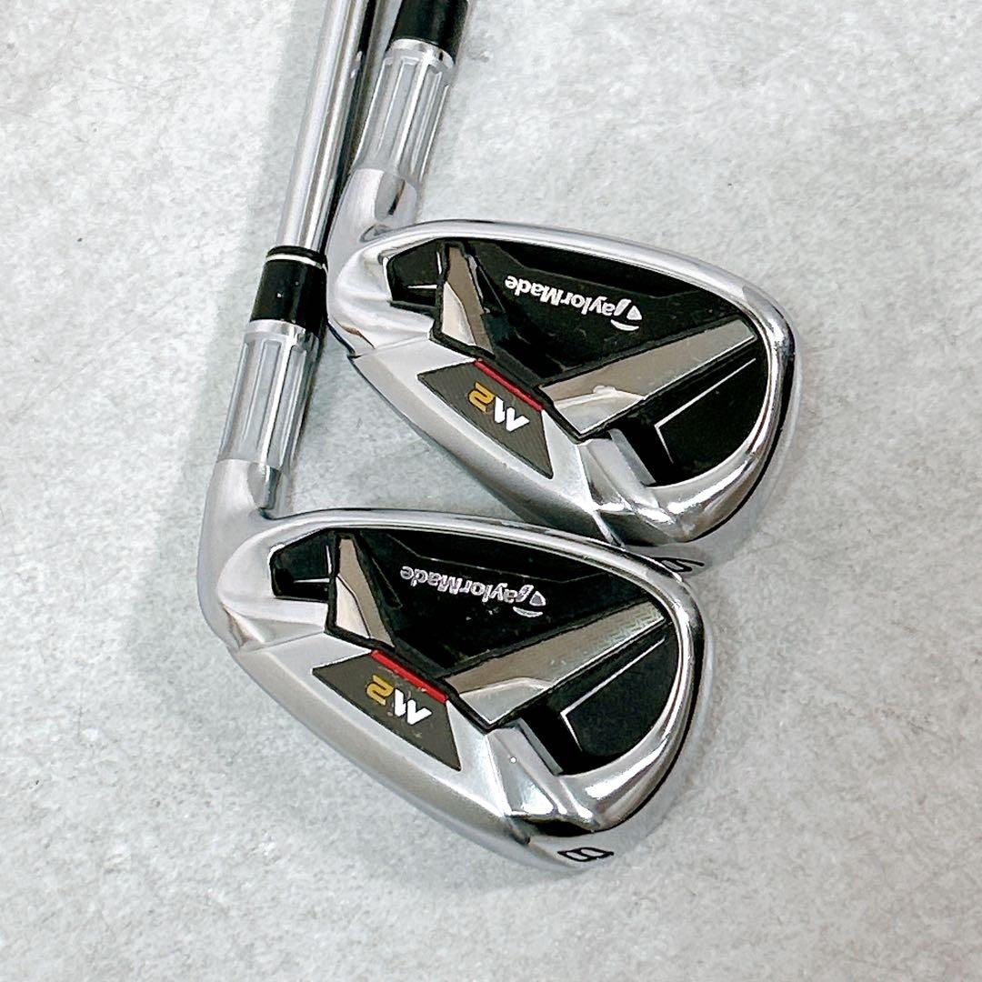 V164 テーラーメイド M2 メンズ ゴルフ アイアン 2本 8番 9番 S - メルカリ
