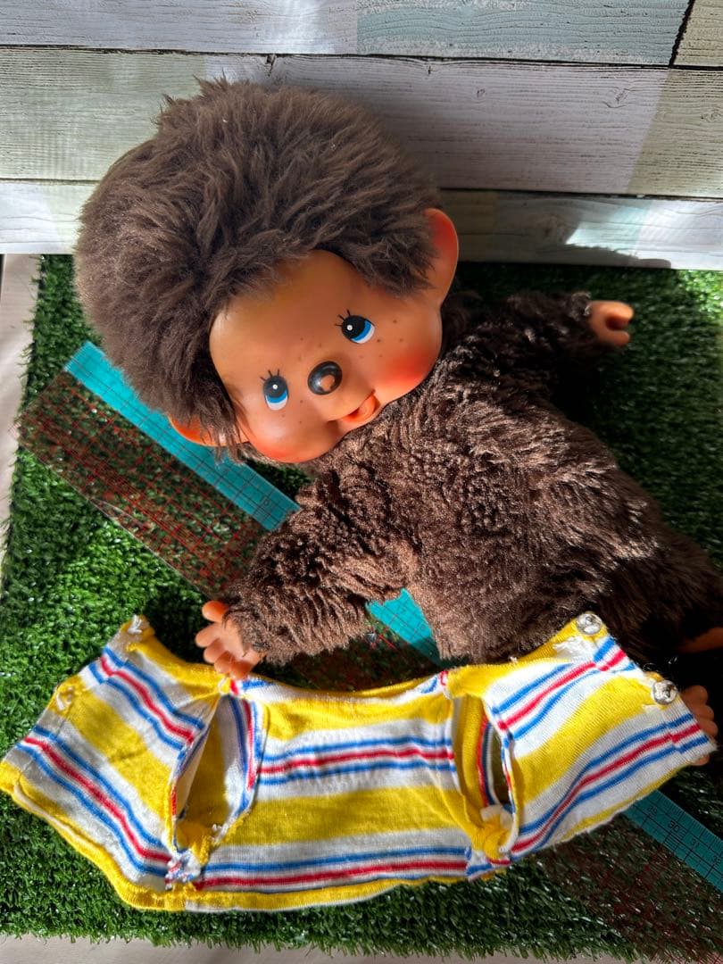 モンチッチ ぬいぐるみパペット　アンティーク品