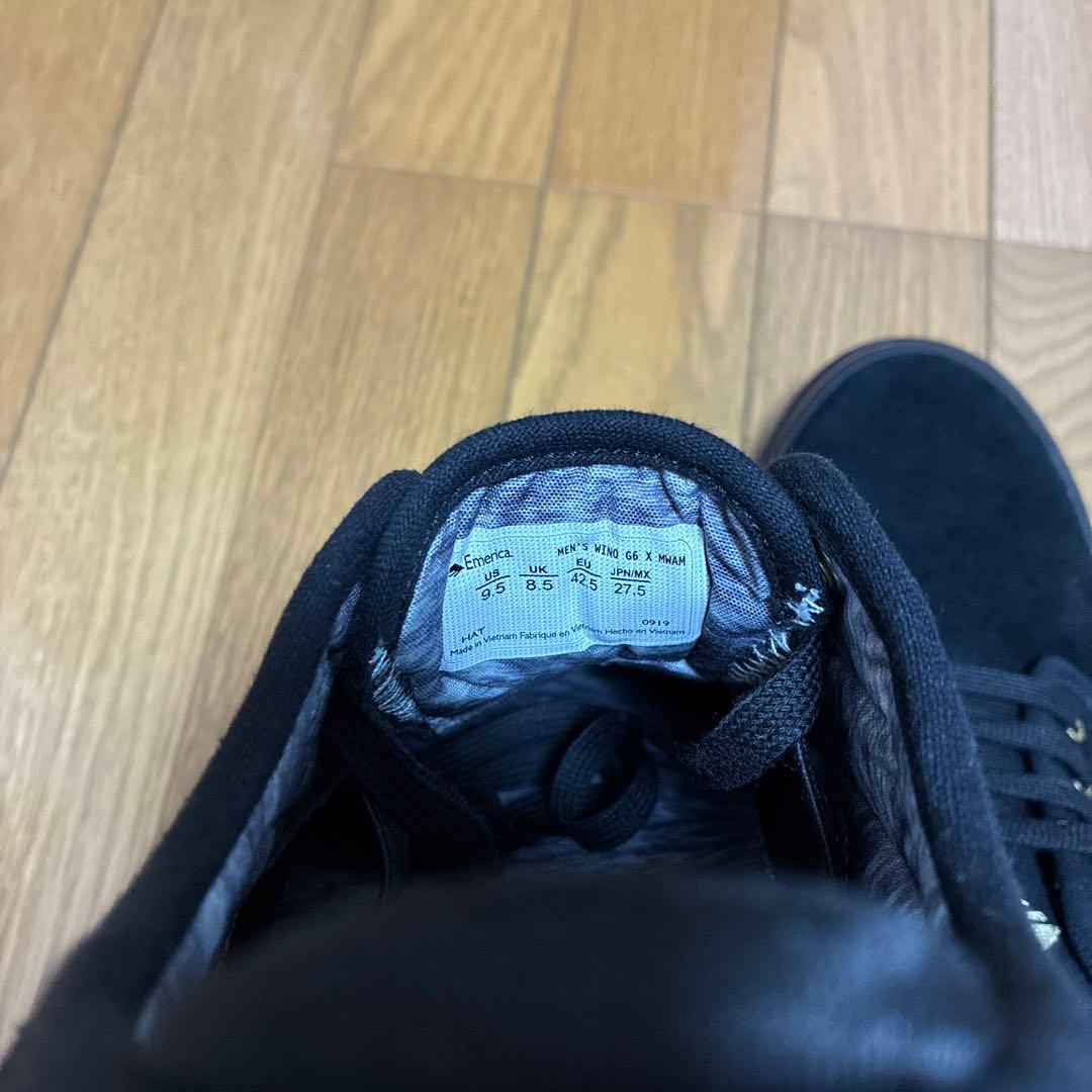 Emerica マンウィズ コラボスニーカー 27.5cm 箱無し