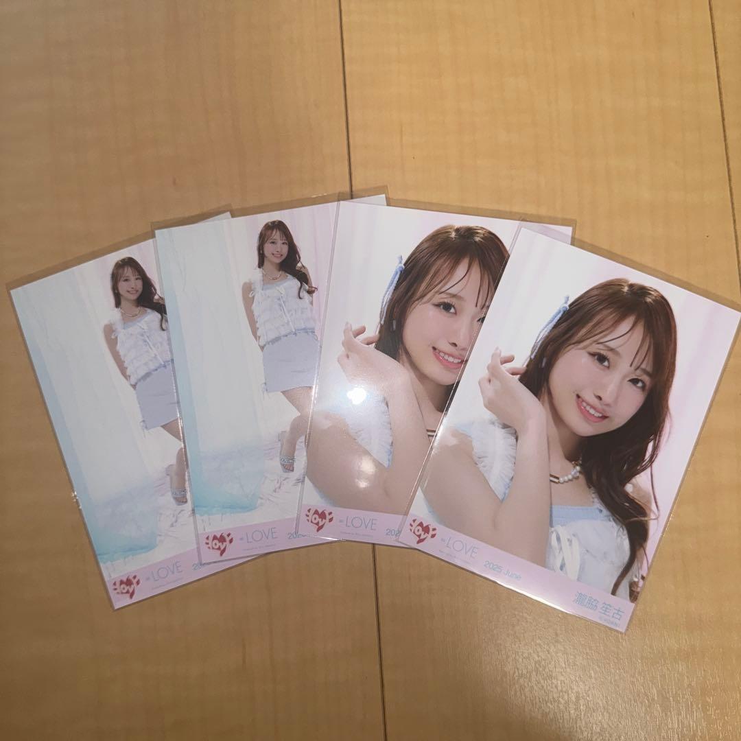 イコラブ =LOVE 瀧脇笙古 生写真 チュウ 直筆サイン入り MV衣装 - メルカリ