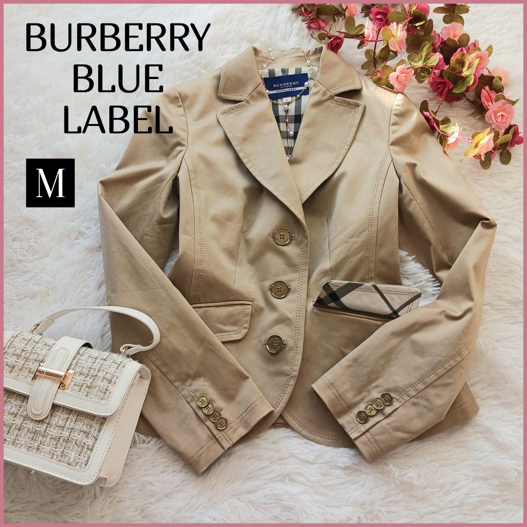 美品♥バーバリー ブルーレーベル テーラードジャケット ノバチェック