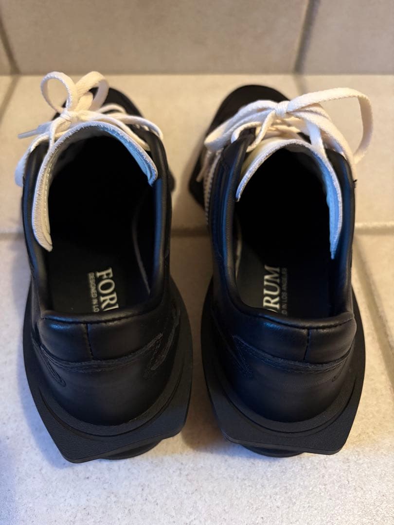 アディダス フォーラム キュビズム コアブラック 26.5cm