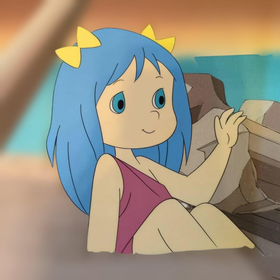 虫プロの遺産 なつかしの世界名作 アンデルセン物語 『プシケ』セル画 昭和レトロ