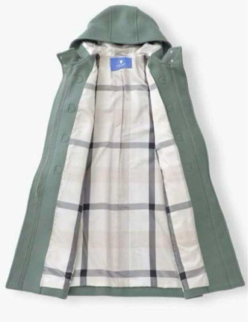《タグ付新品未使用》ブルーレーベルクレストブリッジ　総チェック　ダッフルコート