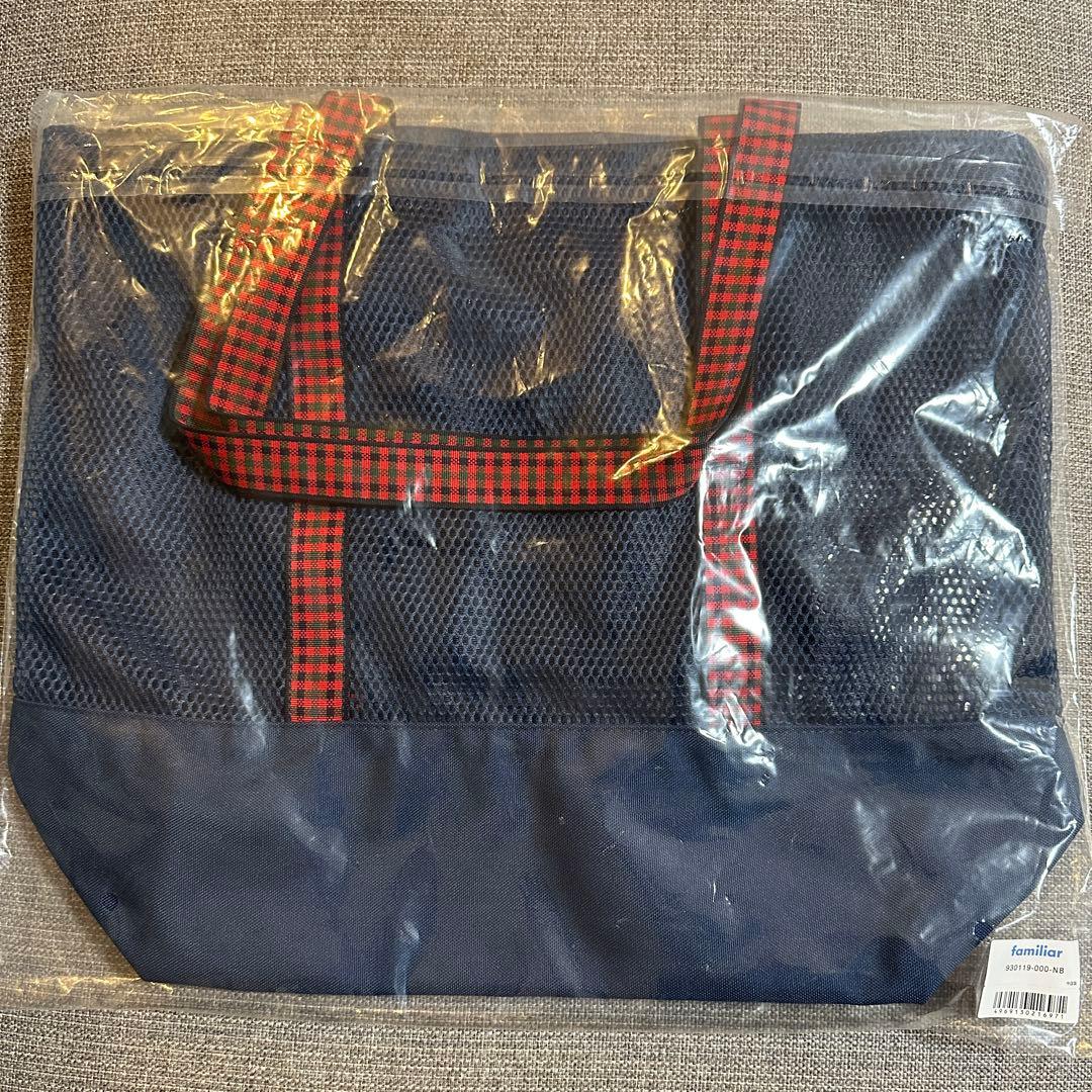 新品未開封】ファミリア familiar ノベルティ メッシュバッグ - メルカリ