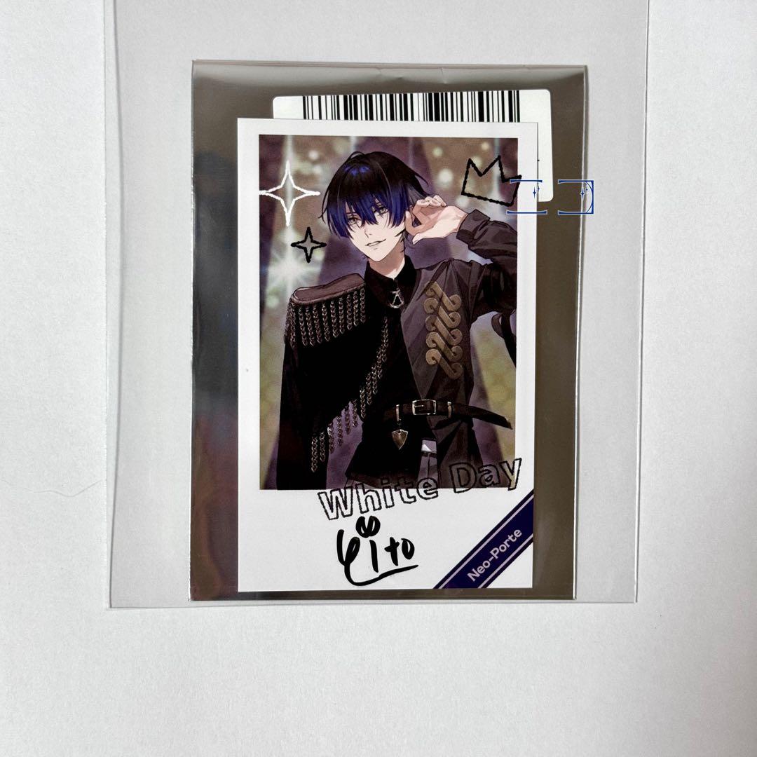 青桐エイト】 ネオポルテ 2024 ホワイトデー ランダムチェキ 直筆