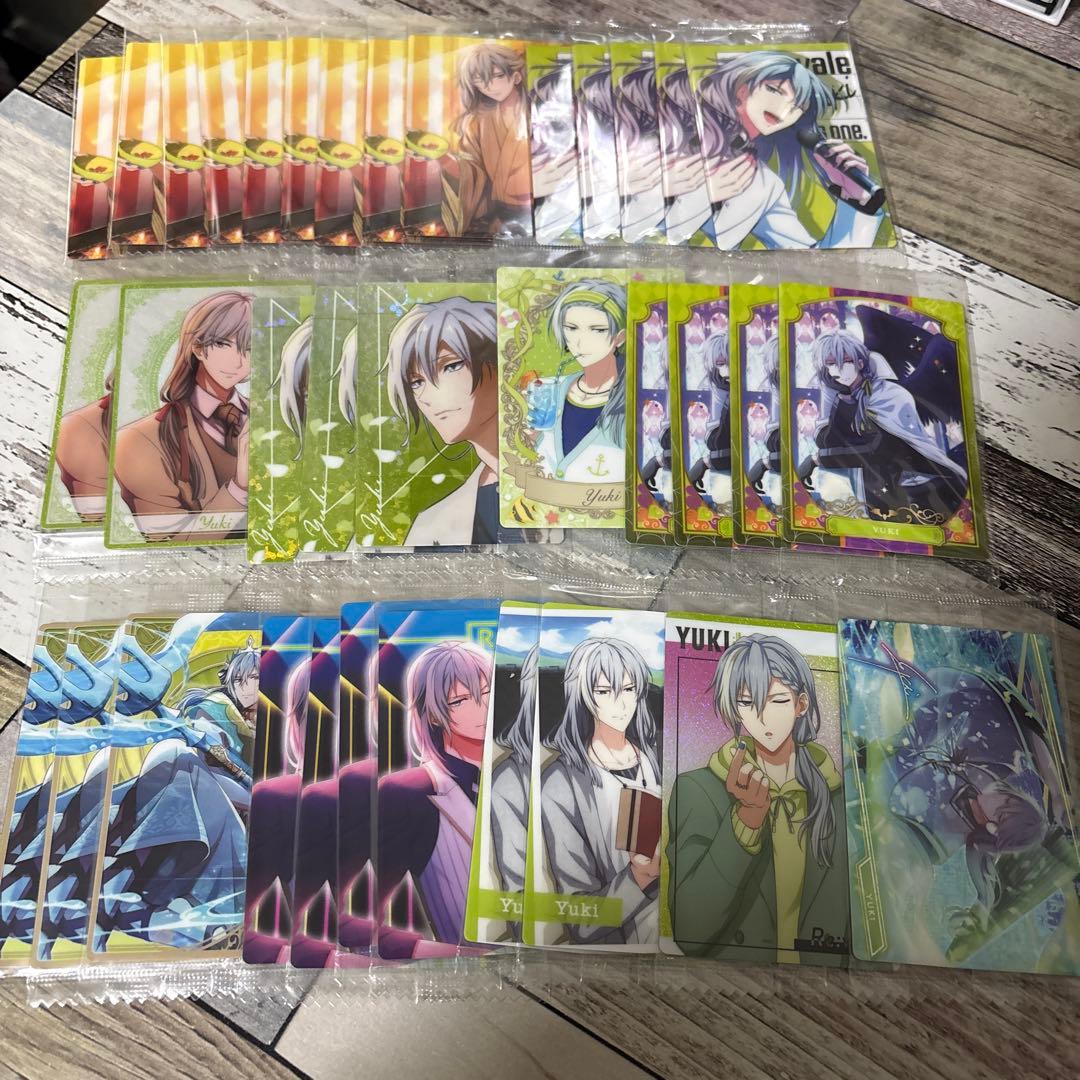 アイナナ　千　百　色紙　ウエハース　メタカ　ポストカード　箔押し　特典　ムビナナ