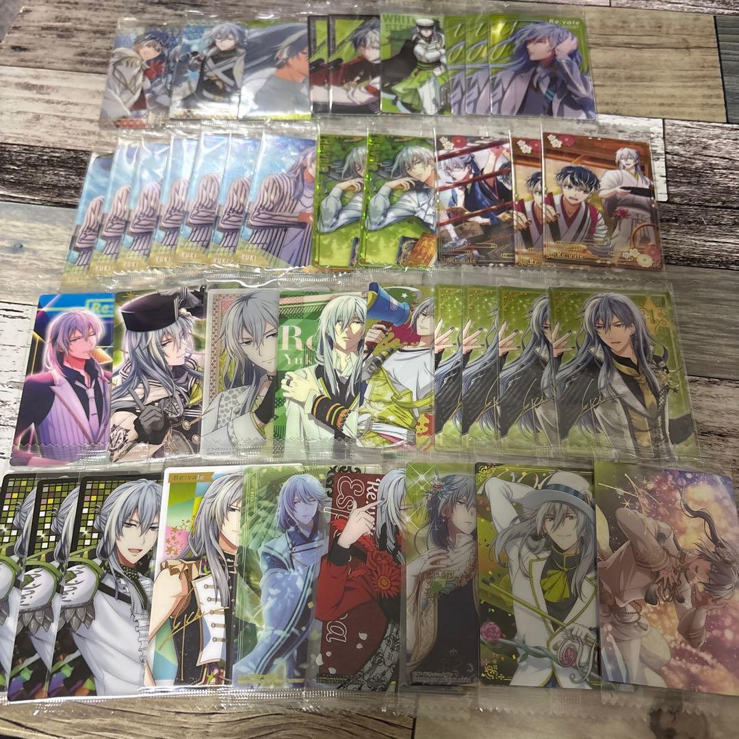 アイナナ　千　百　色紙　ウエハース　メタカ　ポストカード　箔押し　特典　ムビナナ