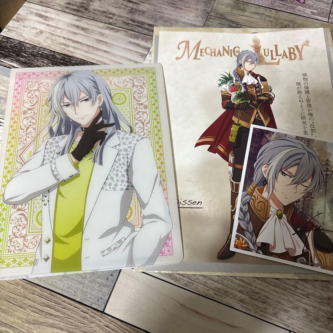 アイナナ　千　百　色紙　ウエハース　メタカ　ポストカード　箔押し　特典　ムビナナ