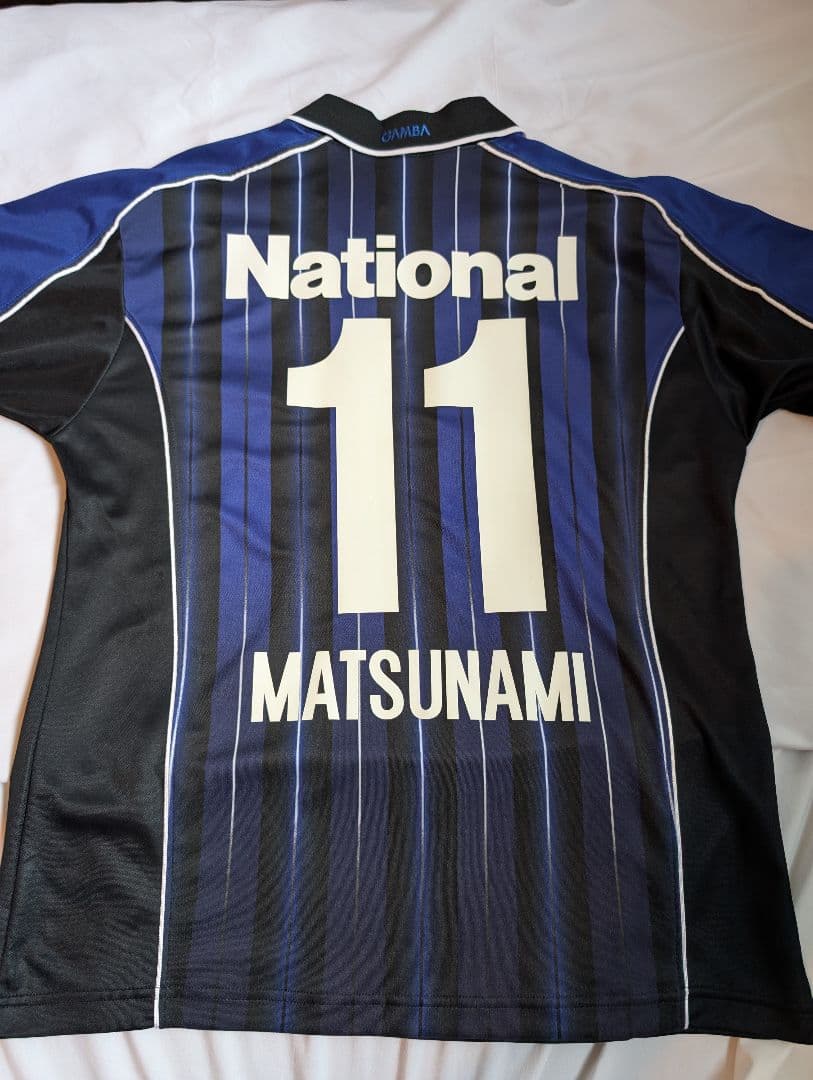 【極美品！】ガンバ大阪/松波正信/H/01-02シーズンモデル GAMBA plus］― GAMBAISMを支えた男たち ― ミスターガンバ、松波正信