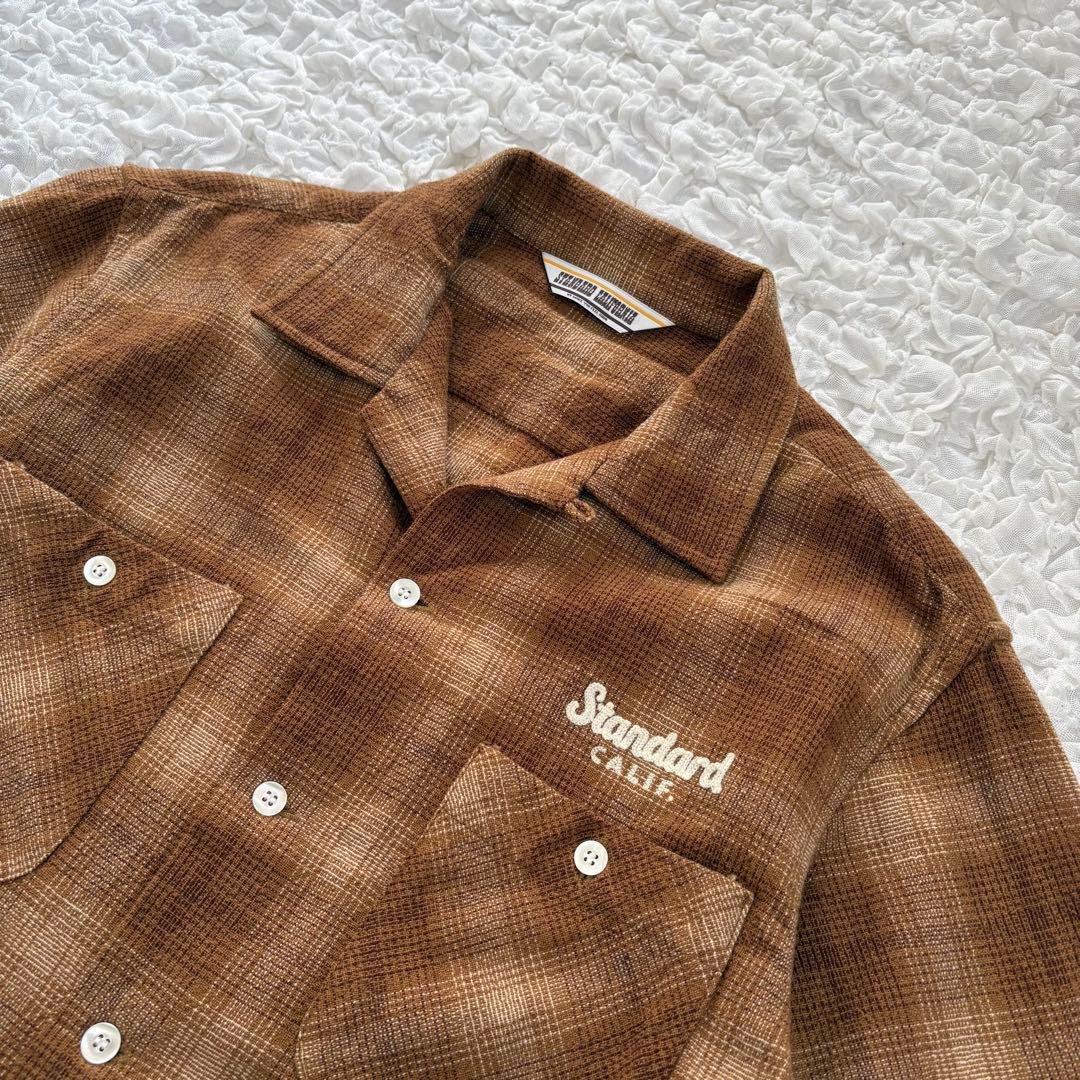 STANDARD CALIFORNIA ブラウン ボードシャツ XL - メルカリ