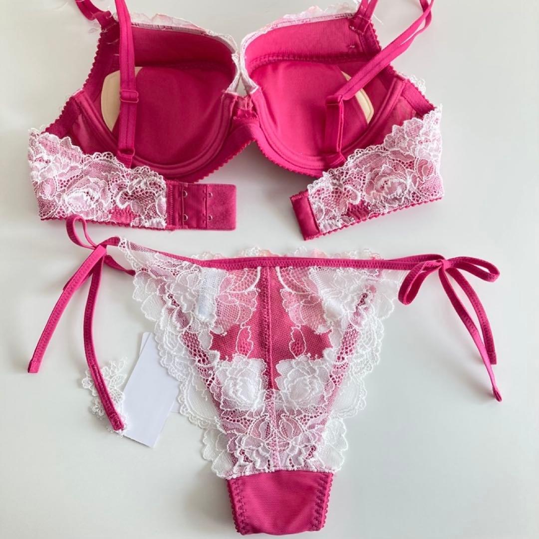 ワコール パルファージュ D70/M リボンブラ 紐パン 紐ショーツ - メルカリ