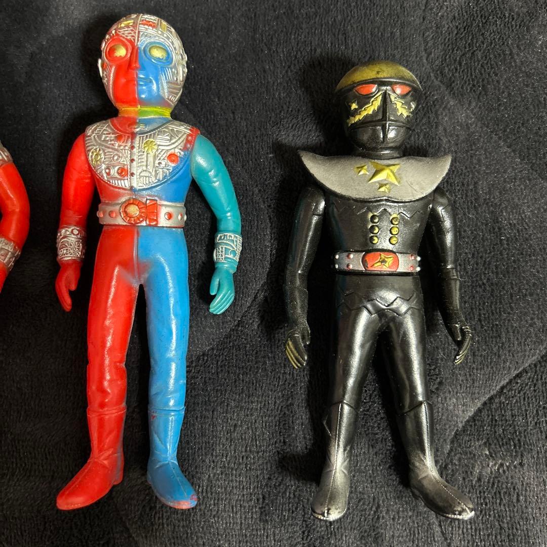 [レトロ】 キカイダー フィギュア　3体セット！