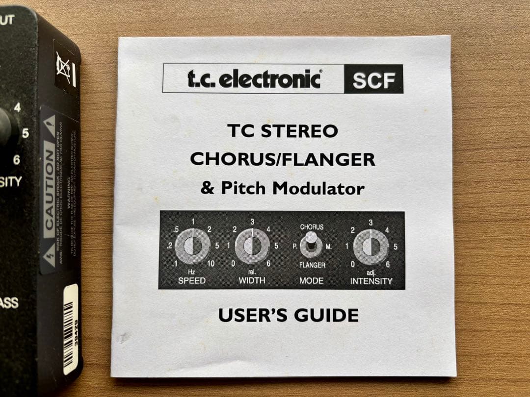 【美品】t.c. electronic CHORUS+ エフェクター