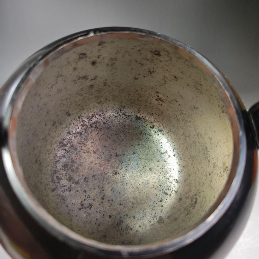 イ690 水注『山本閑浄造『腰黒水注 共箱』急須 薬缶 茶道具 - メルカリ