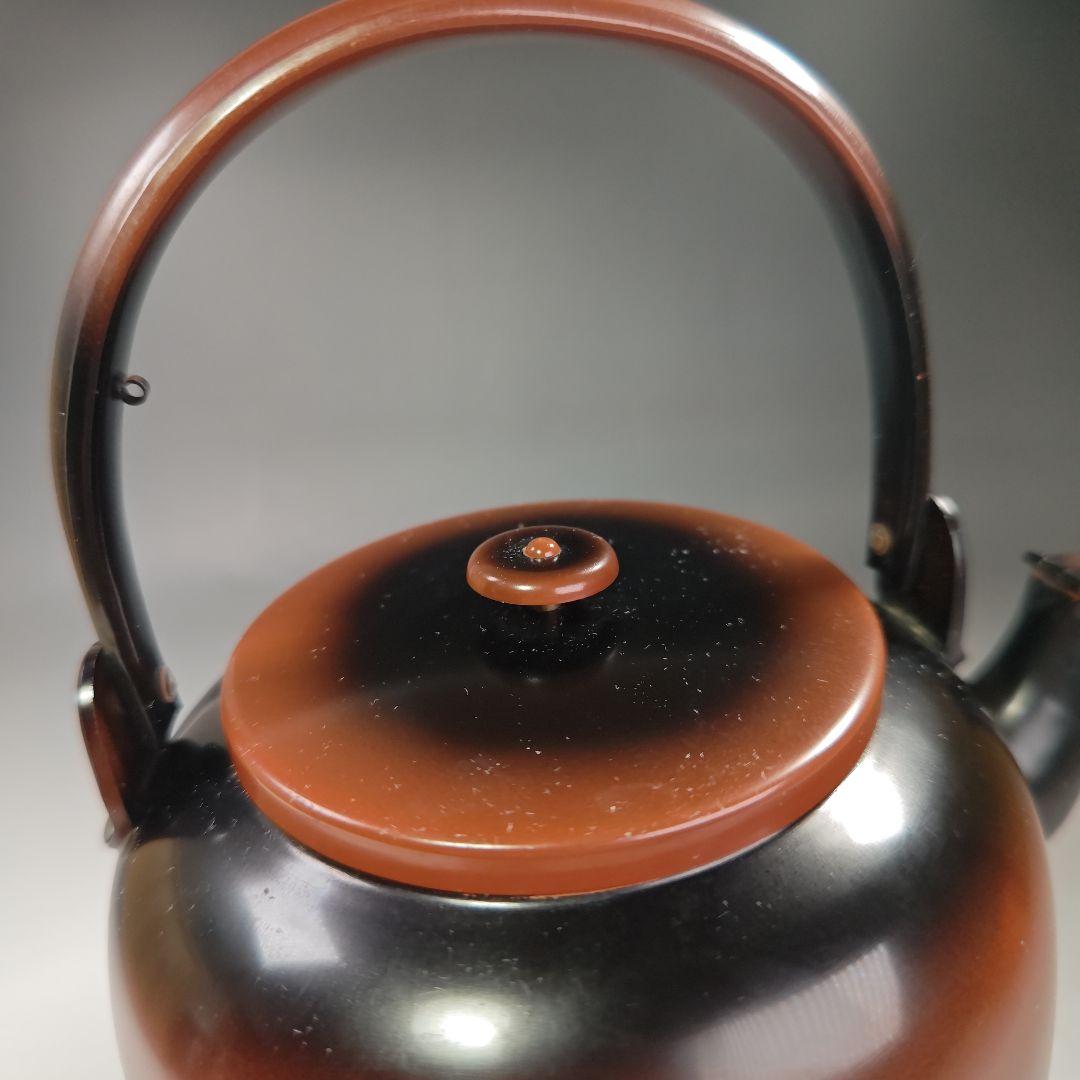 イ690 水注『山本閑浄造『腰黒水注 共箱』急須 薬缶 茶道具 - メルカリ