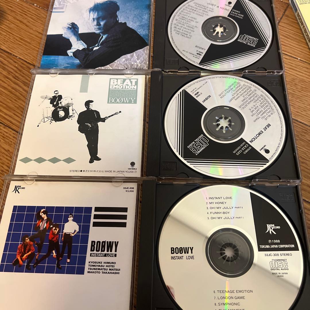 BOØWY CD 6枚セット まとめて ボーイ ボウイ BOOWY 氷室京介 - メルカリ