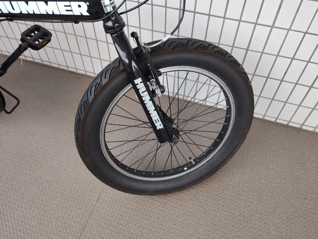 Wilson Edradさま】HUMMER ハマー 折りたたみ自転車 ブラック