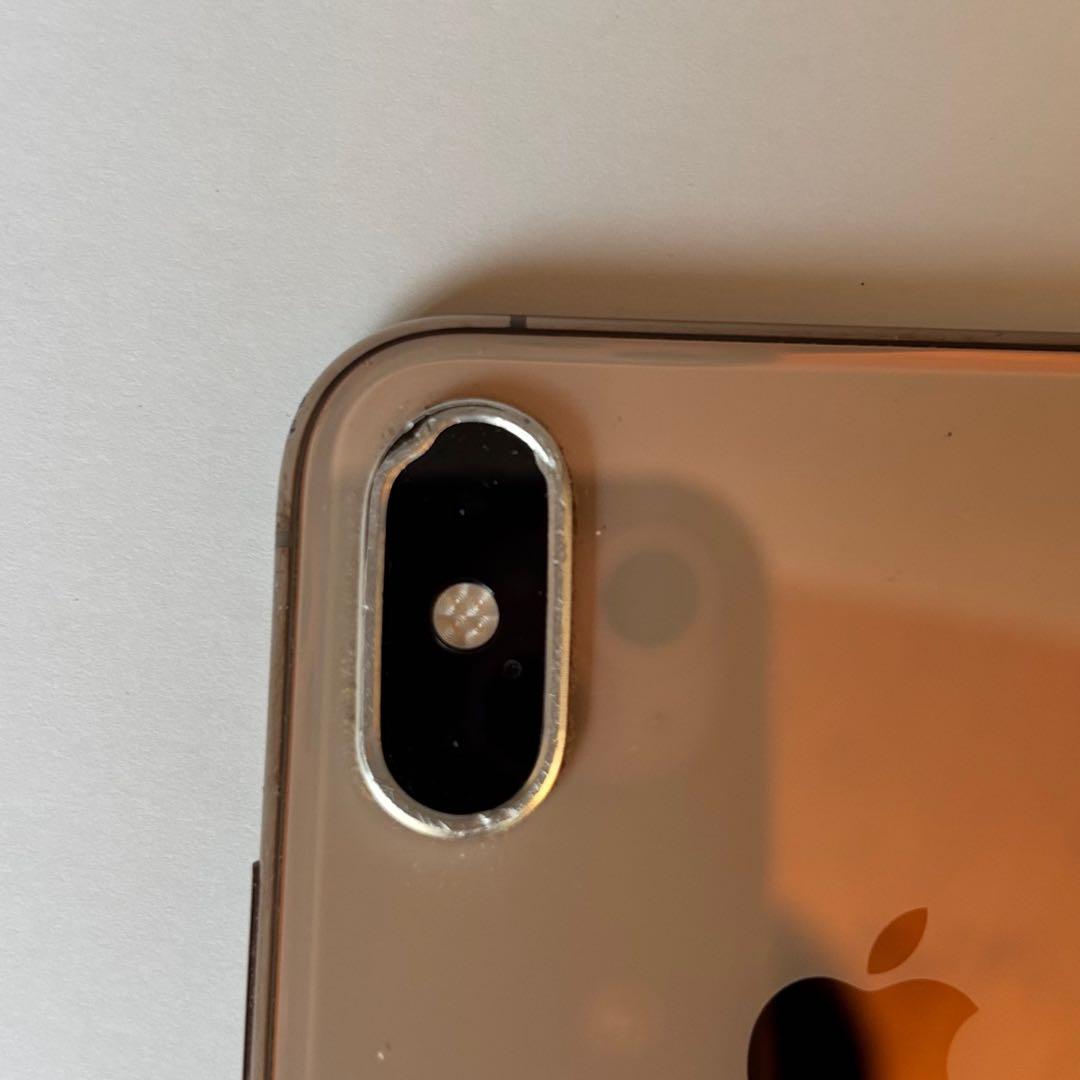 Apple iPhoneXS 256GB simフリー 本体 ゴールド画面割れ有 - メルカリ