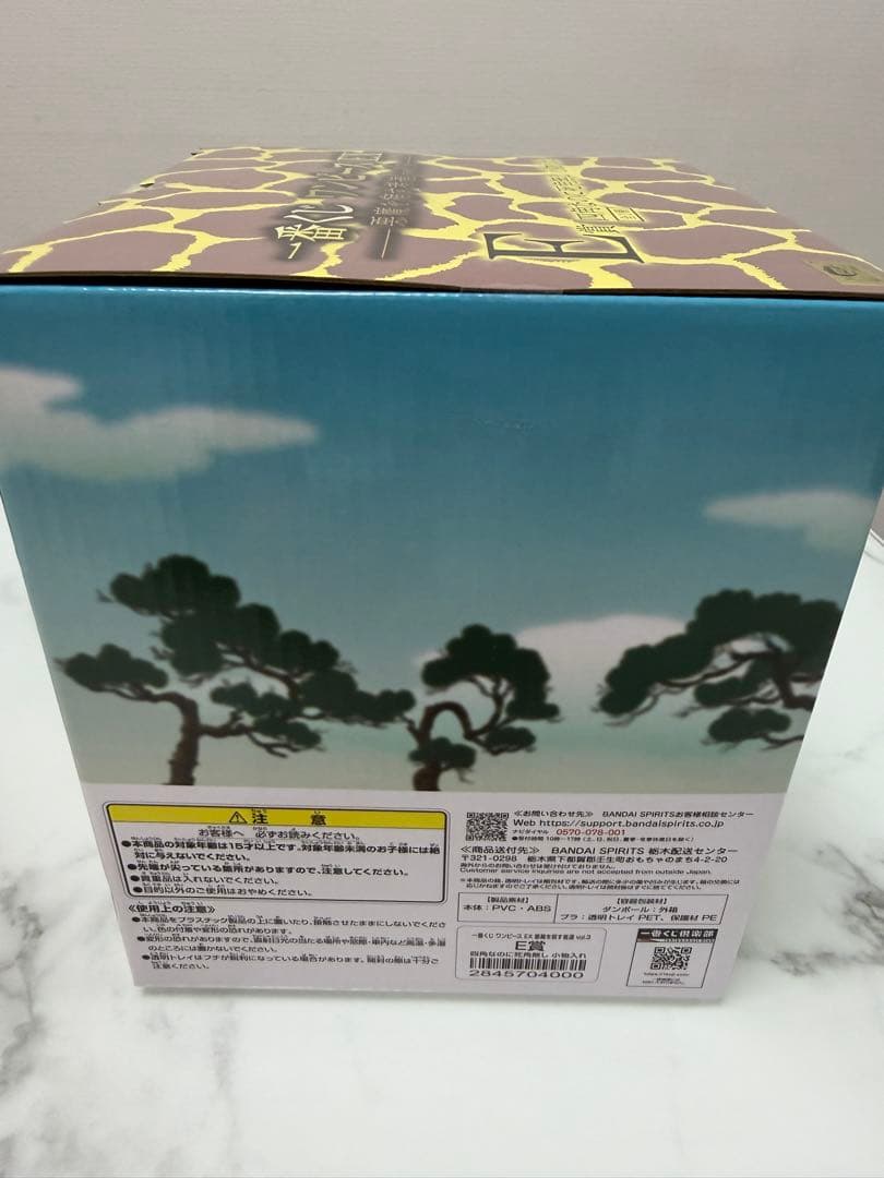 ワンピース一番くじ 悪魔を宿す者達 A賞ルフィ E賞カク