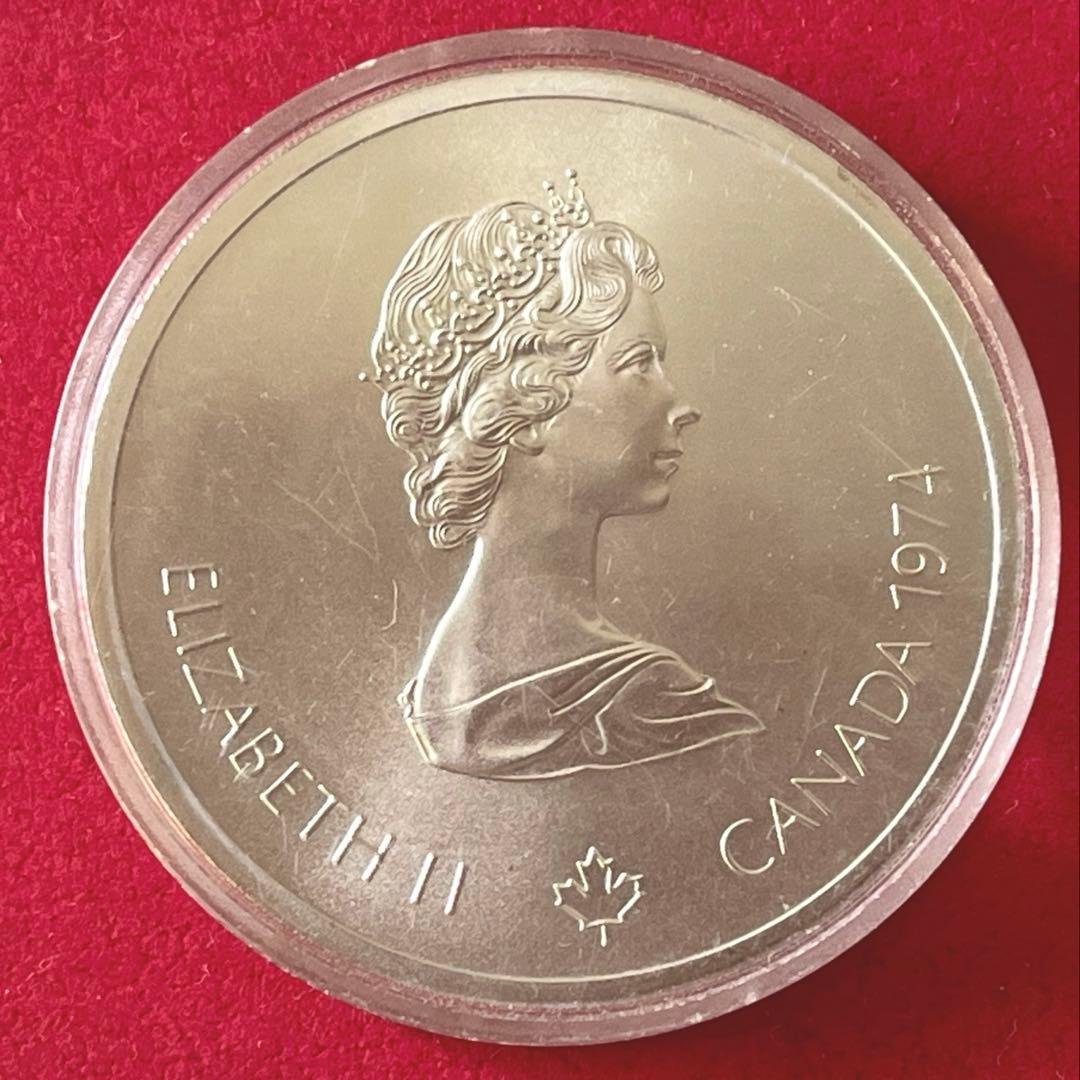 モントリオールオリンピック記念銀貨 サイクリング　10ドル 楽天市場】カナダ モントリオールオリンピック「サイクリング」記念10