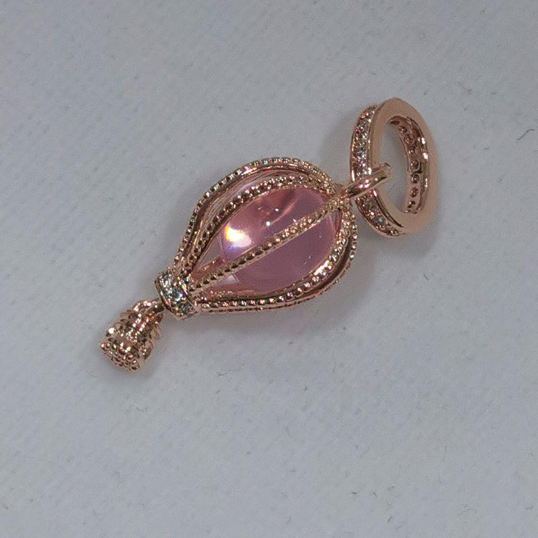 PANDORA ローズゴールド バルーンチャーム ブレスレット サイズ18CM