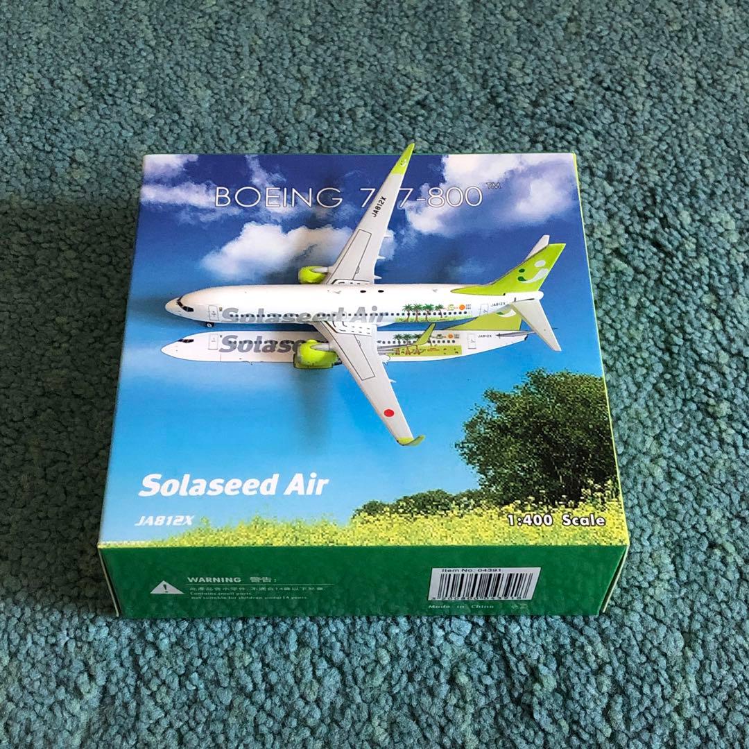 Solaseed 737-800 ソラシドエア JA812X ph 1:400 - メルカリ