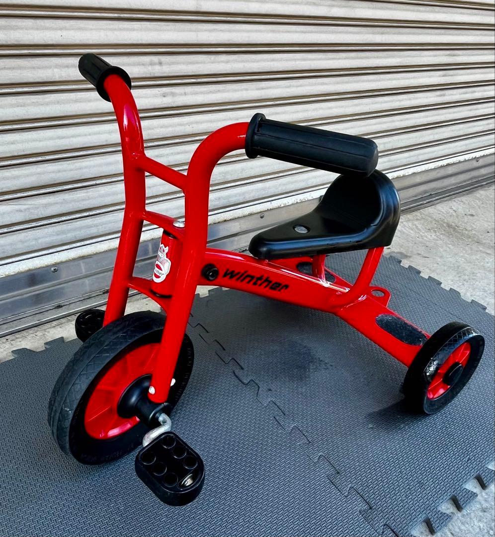 ウィンザー社 わんぱく三輪車S WINTHER ボーネルンド デンマーク 美品 楽天市場】ボーネルンド ペリカンデザイン三輪車 Vハンドル 赤