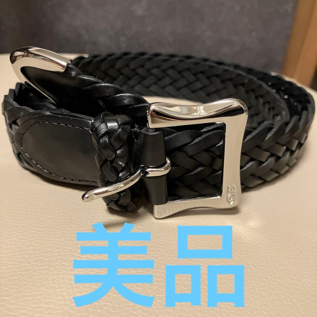 J&M DAVIDSON メッシュベルト　牛革 J&M Davidson（J＆Mデヴィッドソン） ジェイアンドエムデヴィッドソン