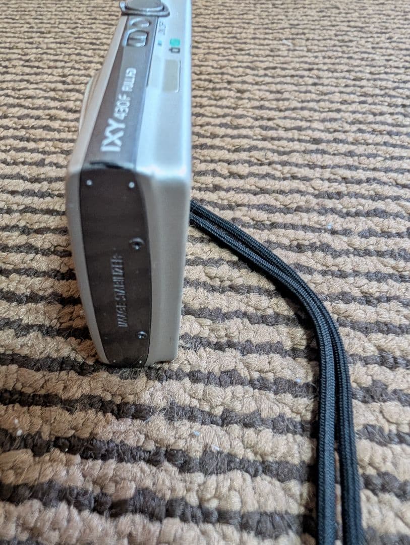 ジャンク】Canon IXY 430F シルバー (タッチパネル不良・撮影可)