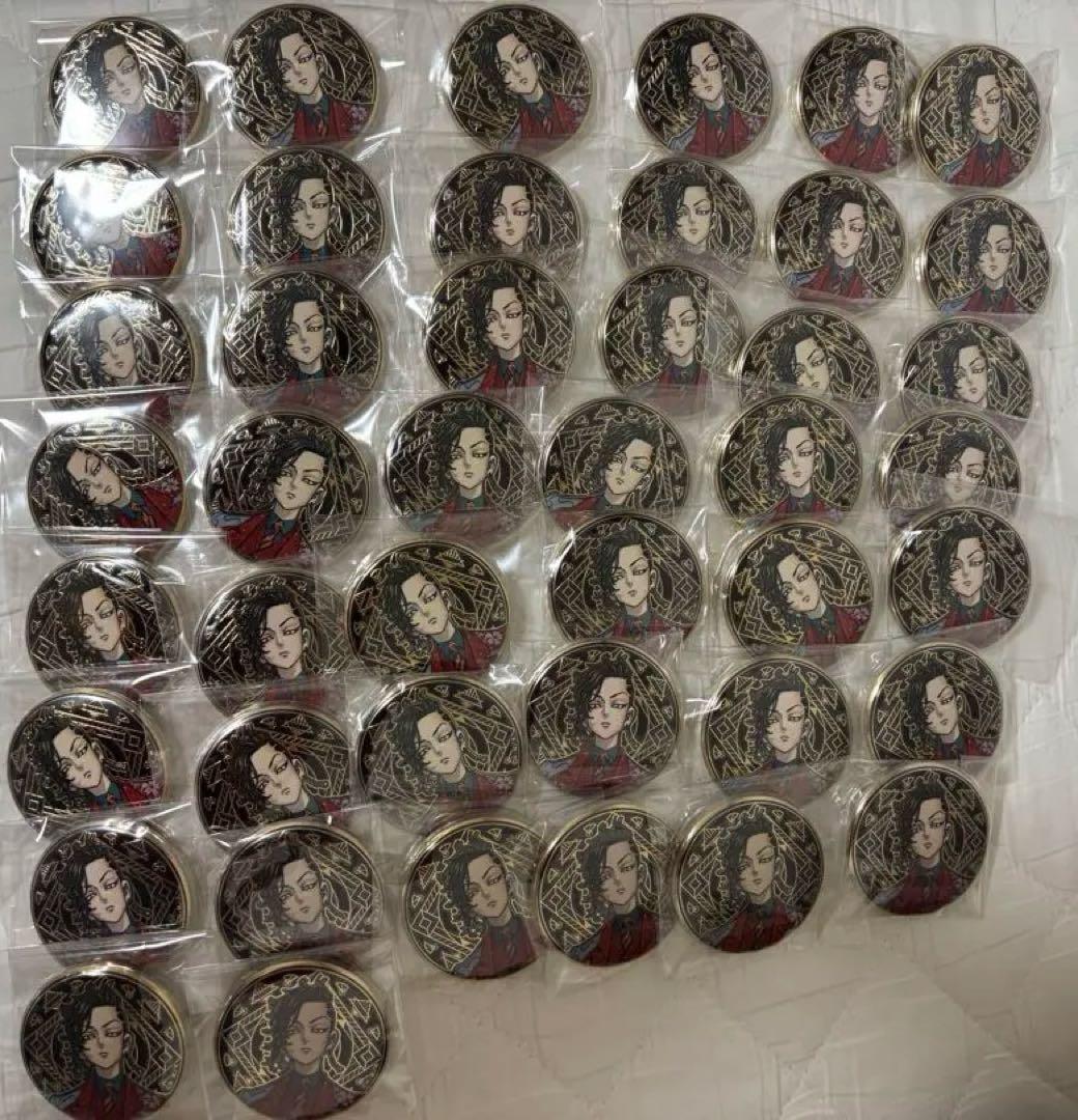 九井一　原画展 アルティメタル　缶バッジ 44個セット 東京リベンジャーズ 原画展 アルティメタル缶バッジ 三途 佐野 乾 九井