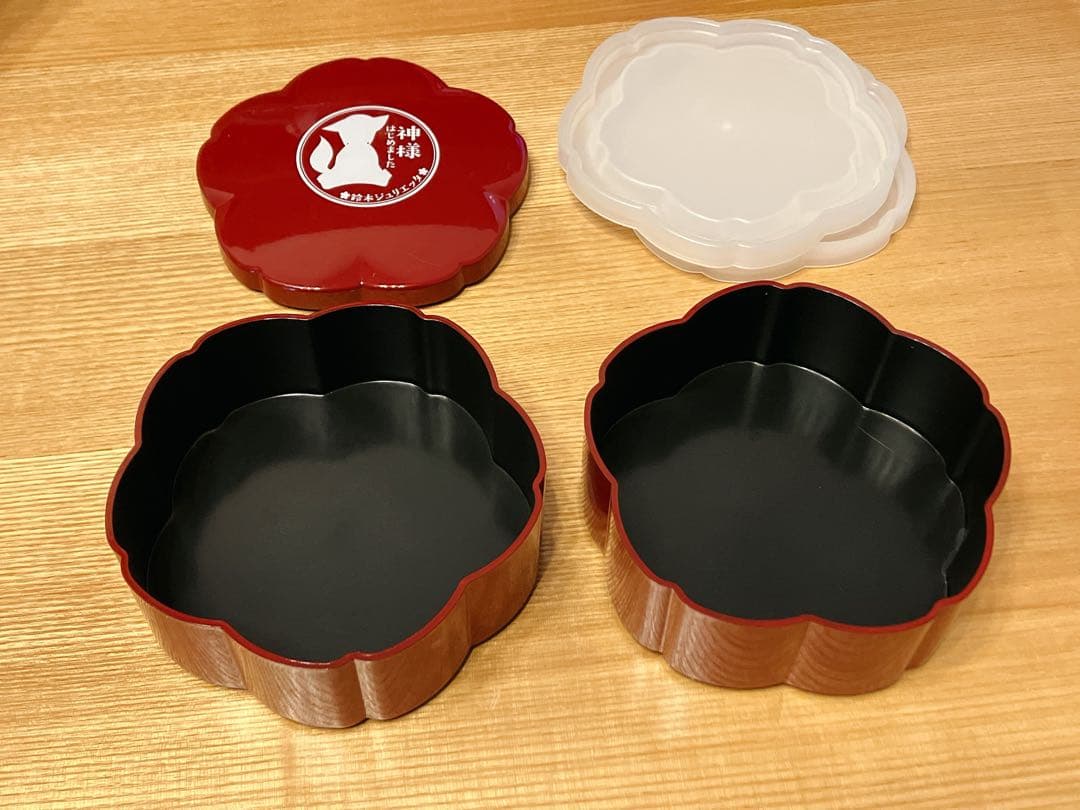 再値下げ　神様はじめました　巴衛　重箱